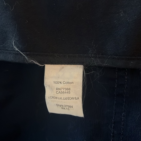 J.Crew Navy blue Cargo Jacket size Small - Picture 7 of 9